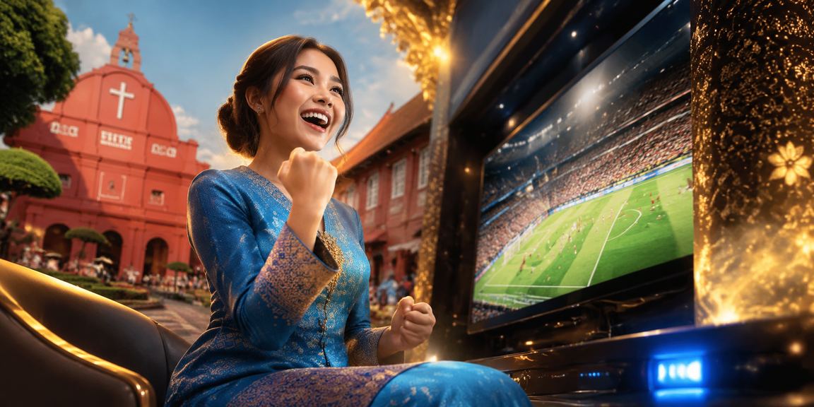 Proses deposit promosi dalam talian bergaya baju kurung di Melaka